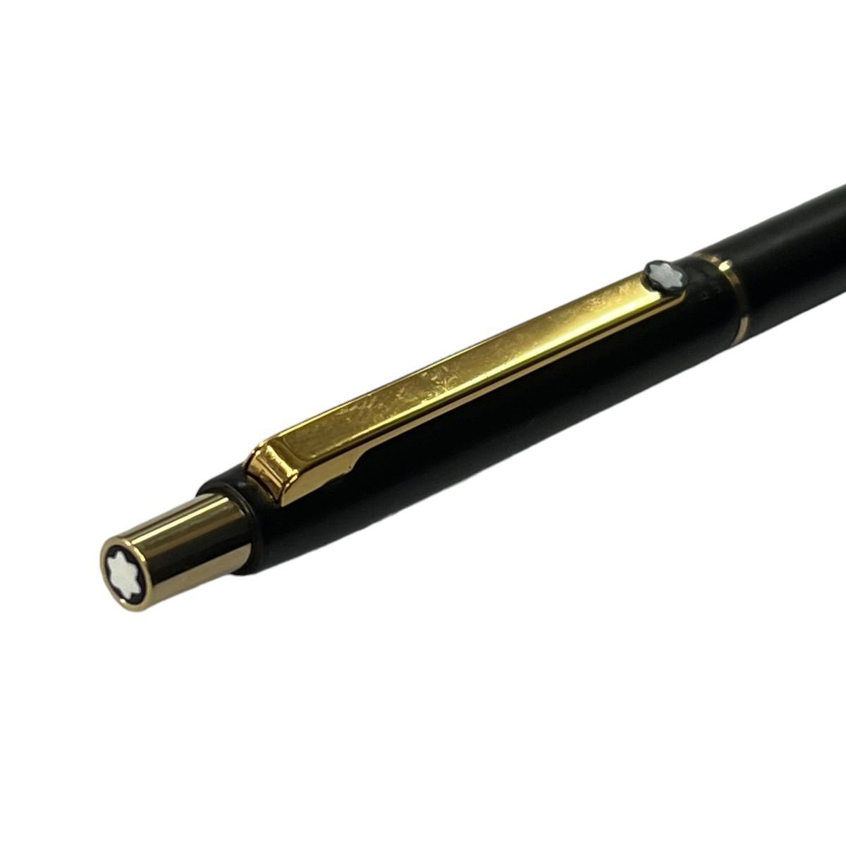 ★売り切り100円スタート★MONTBLANC モンブラン ノブレス ノック式 ボールペン マットブラック×ゴールド 黒 ※インクなし_画像6