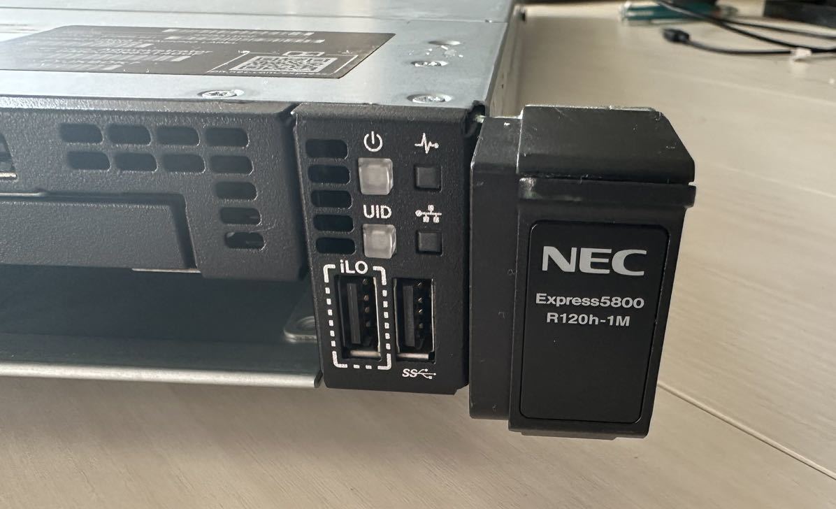 NEC Express5800/R120h-1M / Xeon Silver 4112 8GB P408i-a SR Gen10 366FLR 331i 8xGbE / HPE DL360 Gen10 OEM サーバー_画像1