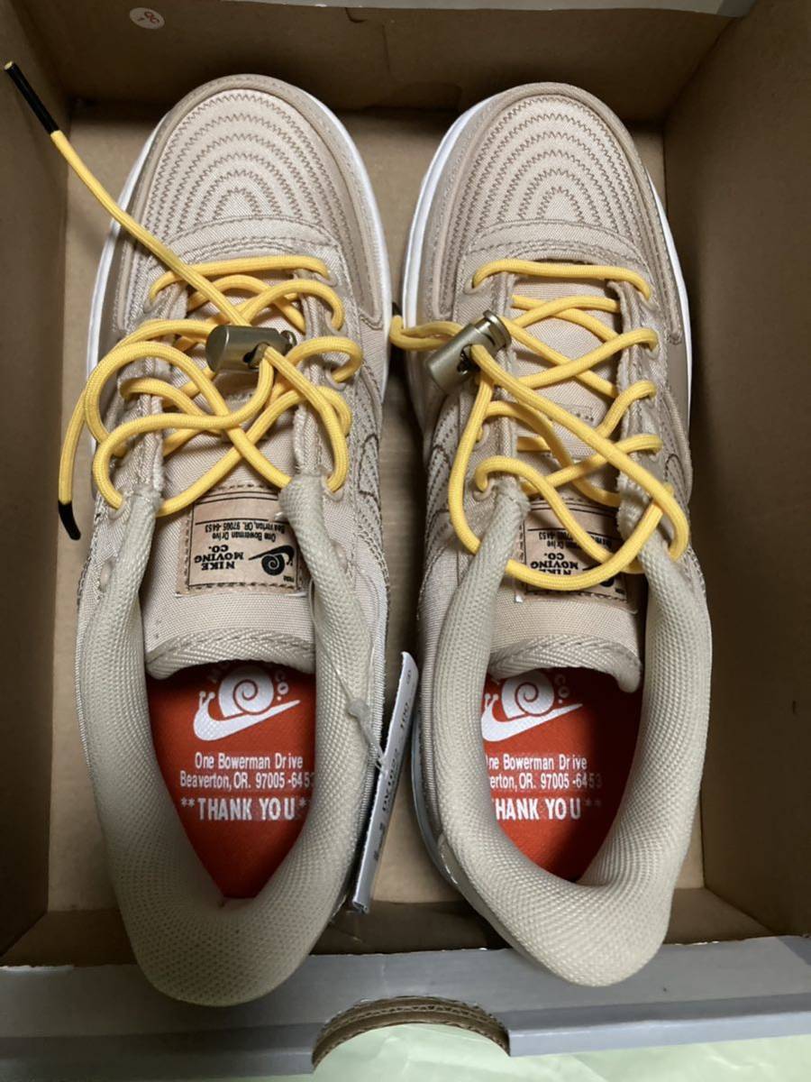 NIKE AIR FORCE 1 LOW GS Moving Company Sanddrift DV1622-100 Nike военно-воздушные силы 1 low moving Company Sand дрифт WMNS 23.5cm