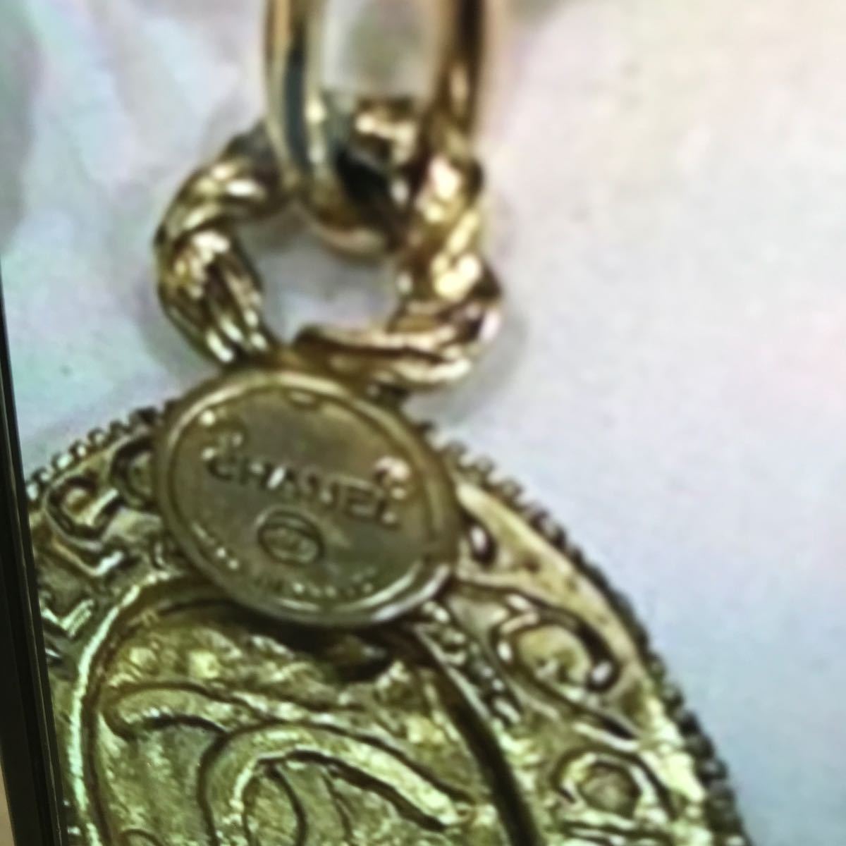 CHANEL シャネル チェーンベルト ゴールドカラー ヴィンテージ CHANEL シャネル チェーンベルト ゴールドカラー ヴィンテージ
