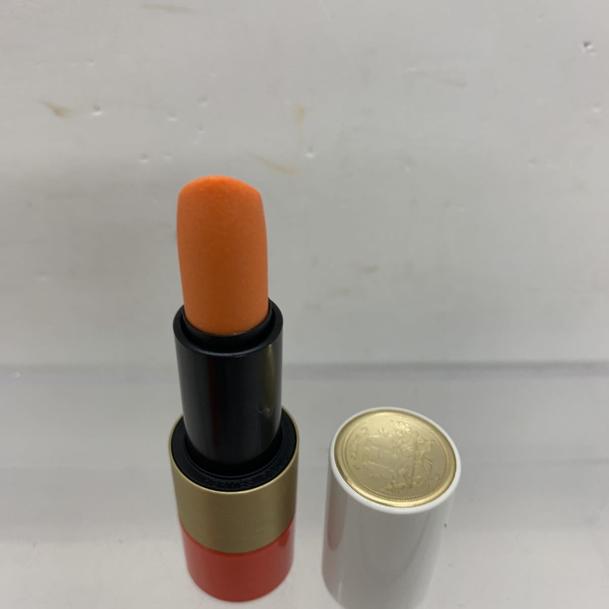 HERMES Hermes lipstick rouge Hermes p rear nare-vuru poppy lip gloss 221245