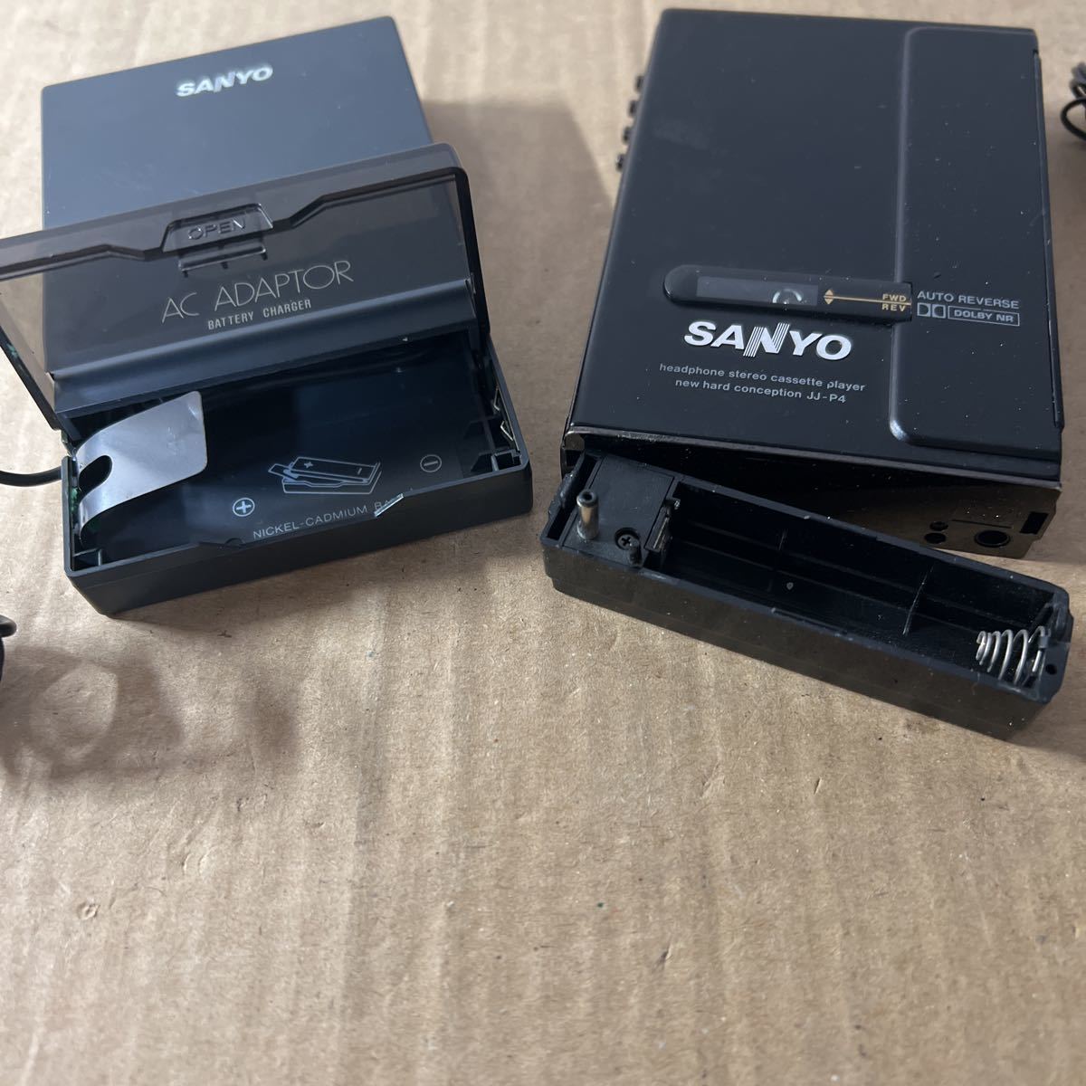 サンヨー SANYO カセットプレーヤー JJ-P4　バッテリーチャージャー _画像5