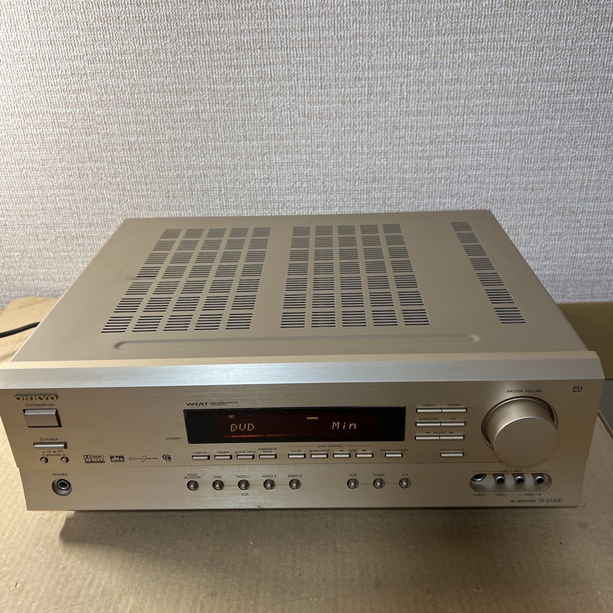 オンキヨー ONKYO サラウンドアンプ TX-SA500_画像1