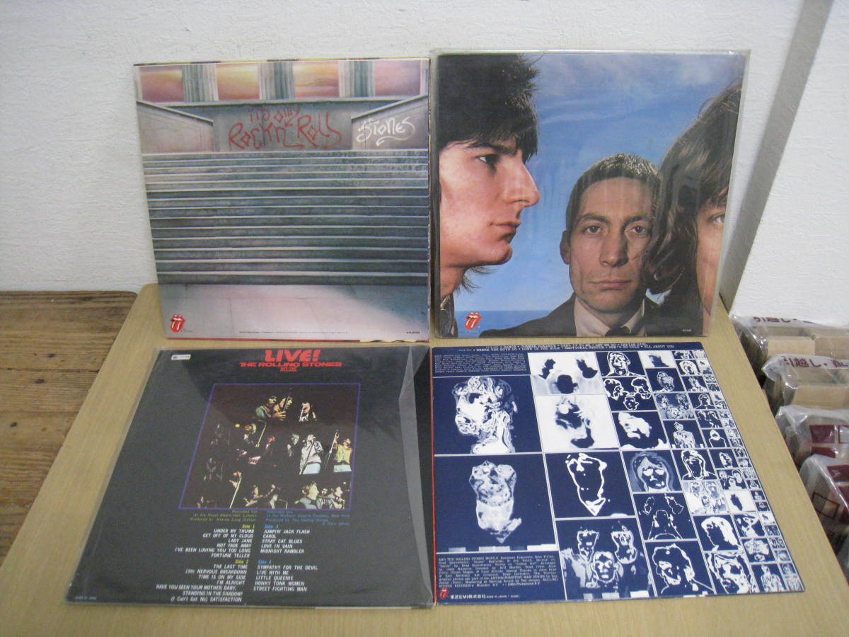  「6021/I7C」まとめて4組 LPレコード The Rolling Stones ローリング・ストーンズ It's Only Rock 'N Roll ブラック アンド ブルー　他_画像2