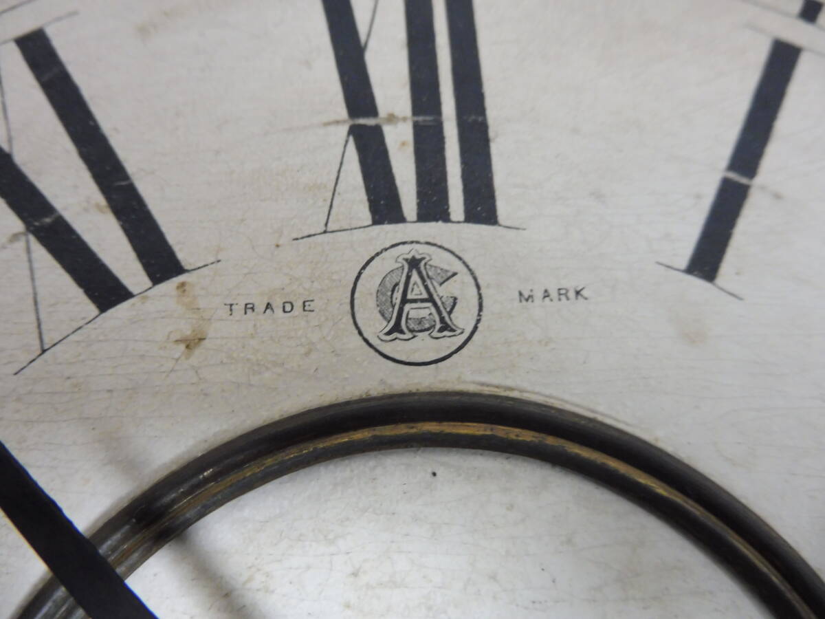 「602434/T2A」SEIKO セイコー TRADE MARK AICHI CLOCK 掛時計 古時計 だるま時計 振り子時計 ボンボン時計 アンティーク レトロ 当時物の画像4