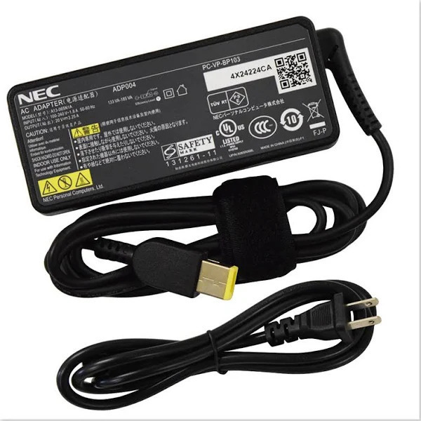 【中古】NEC純正ACアダプタ ADP004 20V 3.25A PC-VP-BP103の画像1