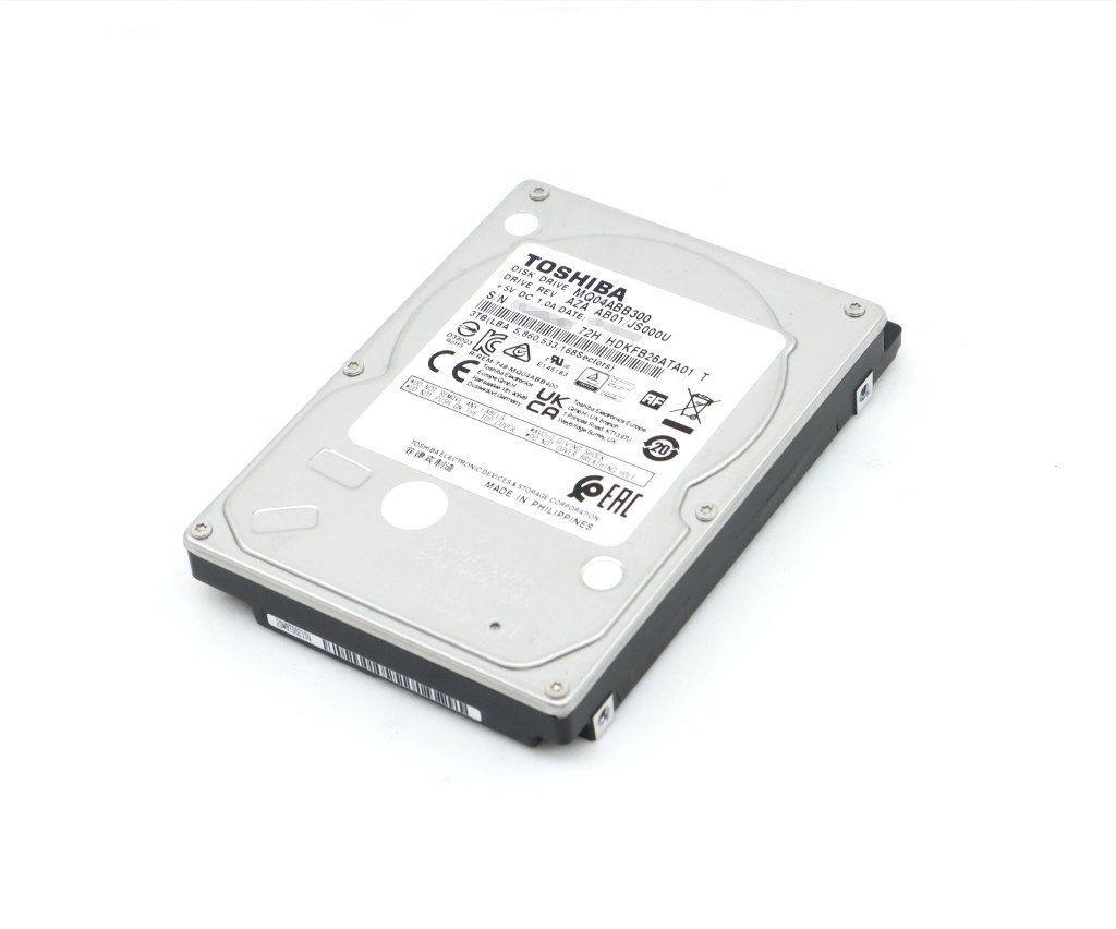 ◇TOSHIBA MQ04ABB300 3TB 2.5インチ SATA HDD Crystal Disk Infoにて正常動作確認済み 15mm厚_画像1