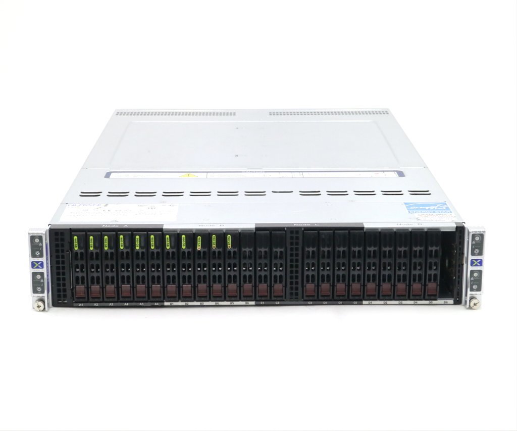 Nutanix NX-3260-G6-4114 Xeon Silver 4114 2.2GHz(20スレッドCPU2基) メモリ384GB 4ノード/アプライアンス(2ノード搭載)_画像2