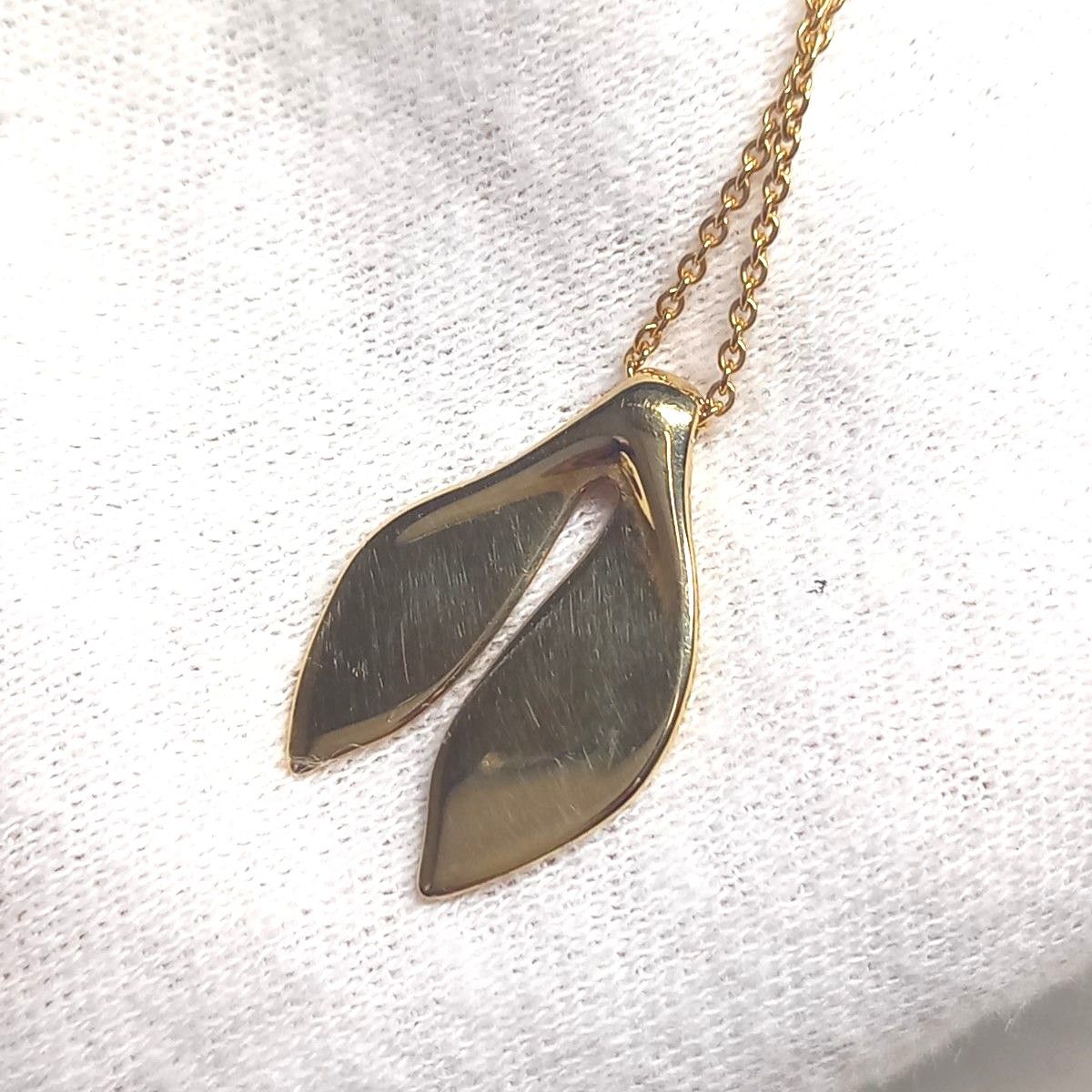 レア ティファニー Tiffany & Co ネックレス リーフ フィン レア ティファニー Tiffany & Co ネックレス リーフ フィン