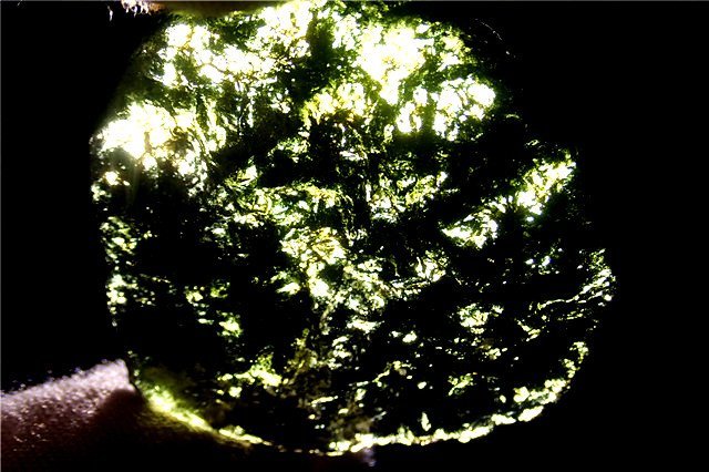 超綺麗モルダバイト隕石原石178T3-51T36D_画像3