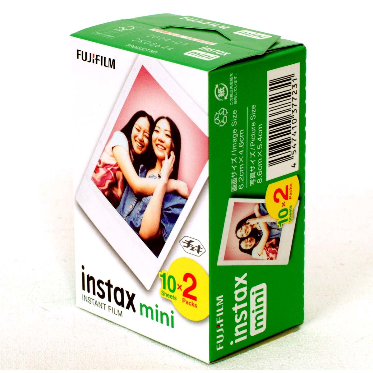 チェキ用フィルム【20枚入】ホワイトフレーム INSTAX MINI JP 2 インスタックス・ミニ【即決】富士フイルム FUJIFILM★4547410377231 新品_画像1