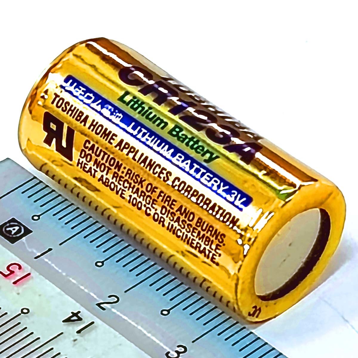CR123A リチウム電池【1個】3V 東芝 TOSHIBA CR123A G【即決】円筒形電池 EL123AP DL123A★4904530015342 新品_画像8
