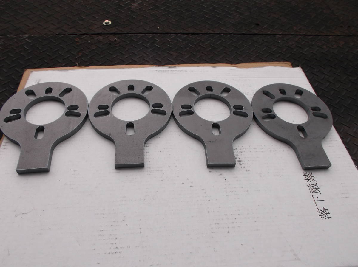 12mm cheap, hub plate,4 hole,5 hole, light ~porusie till OK.! stand, rigid, jack -, tool, metal plate, restore, repair DIY