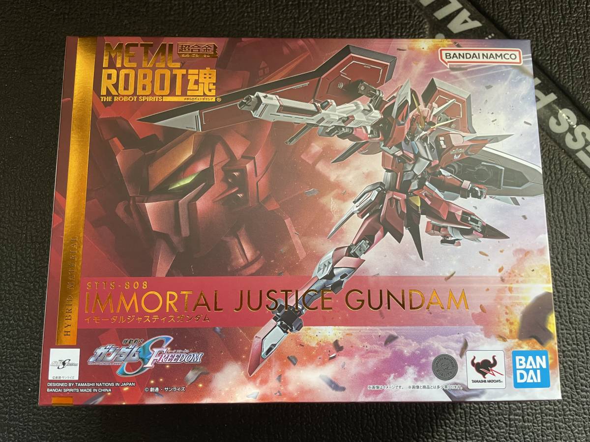 新品未開封 METAL ROBOT魂☆機動戦士ガンダムSEED FREEDOM☆イモータルジャスティスガンダム