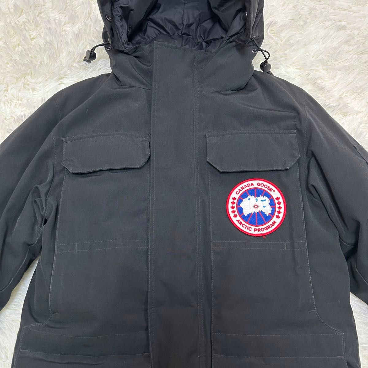 カナダグース ダウン XSサイズ ブラック CANADA GOOSE