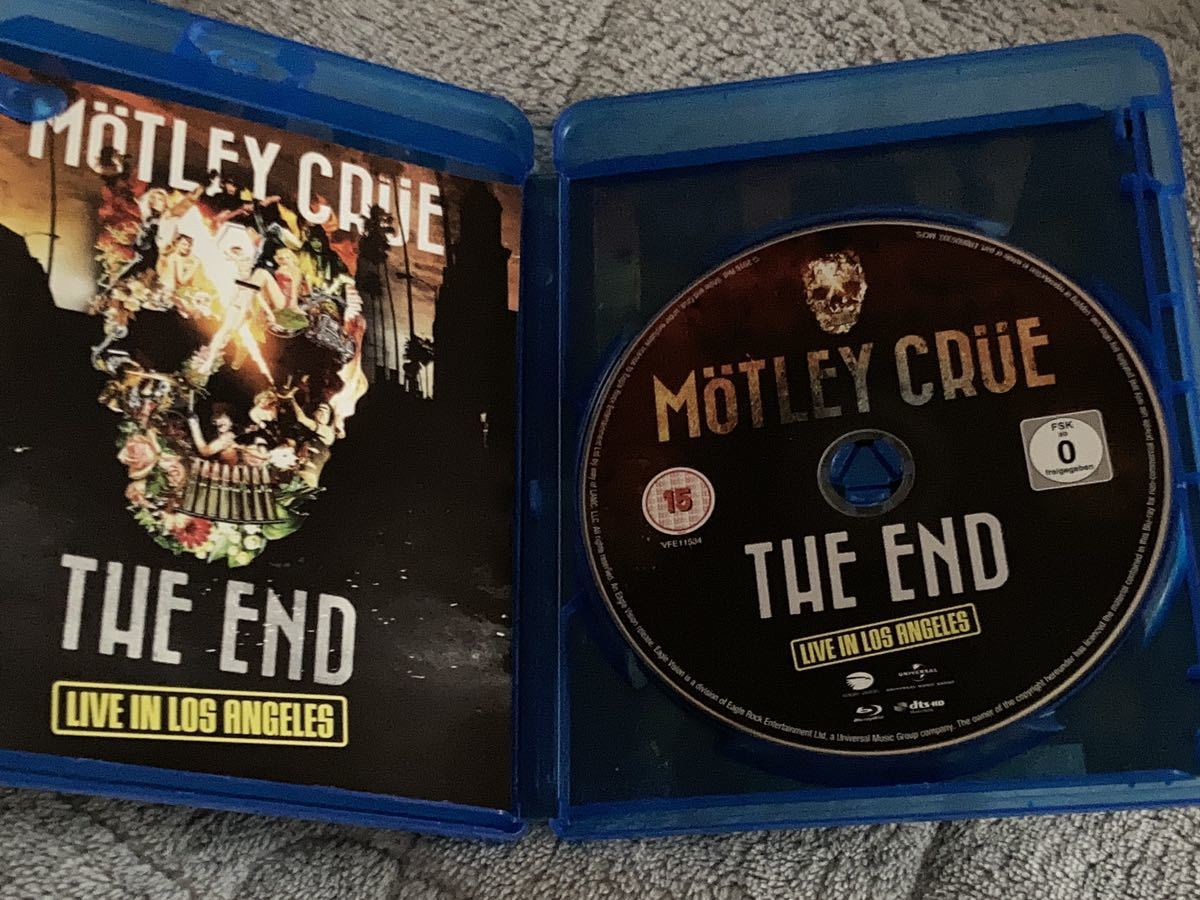 Motley Crue / モトリークルー 『The End Live In Los Angeles』 輸入盤Blu-ray 中古良品 送料込み_画像2