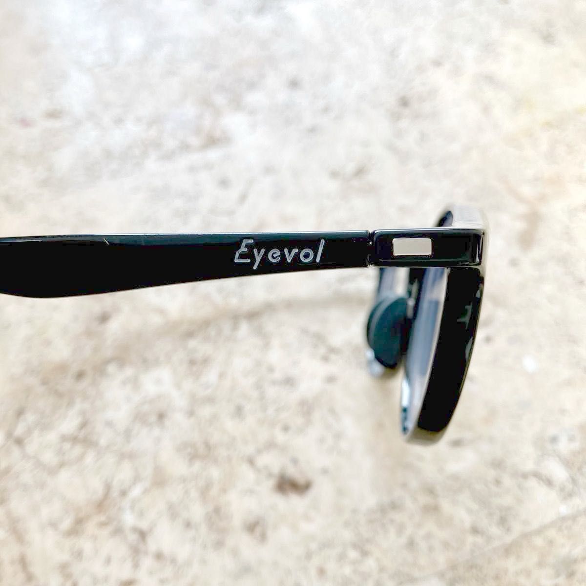 Eyevol アイヴォル KNOX ノックス EYEVAN ボストン 黒 セル Eyevol アイヴォル KNOX ノックス EYEVAN ボストン 黒 セル