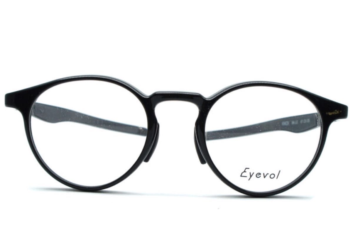 Eyevol アイヴォル KNOX ノックス EYEVAN ボストン 黒 セル Eyevol アイヴォル KNOX ノックス EYEVAN ボストン 黒 セル