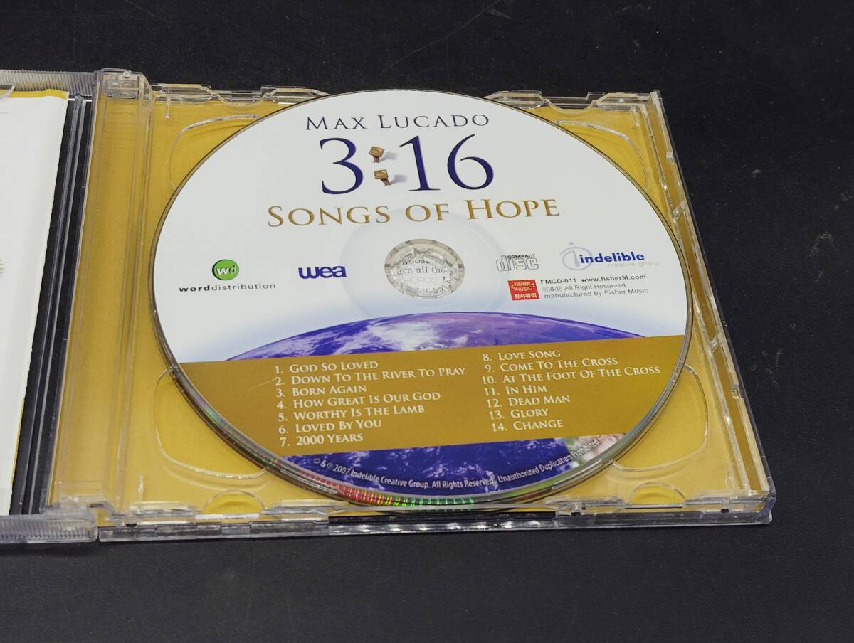 3:16 SONGS OF HOPE DVD付き_画像4