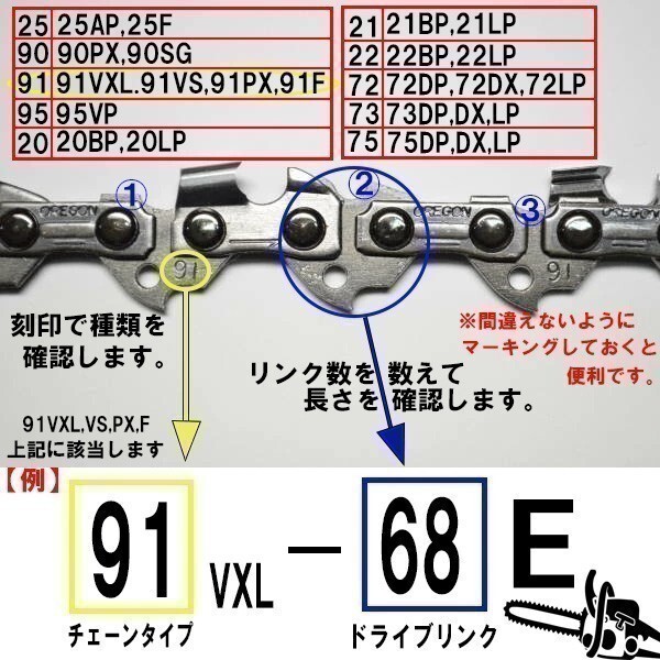 FUJIMI [R] チェーンソー 替刃 1本 21BPX-80E ソーチェーン | ハスクバーナ H25-80Eの画像2