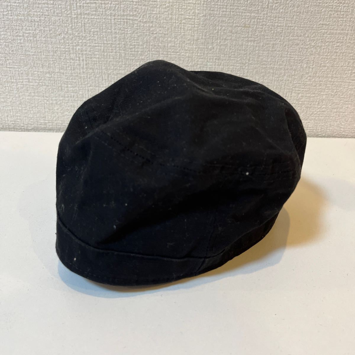 ニューエラ ダックコットン ブラック ゴールドフラッグ キャップ NEW ERA【TAA-102】_画像3