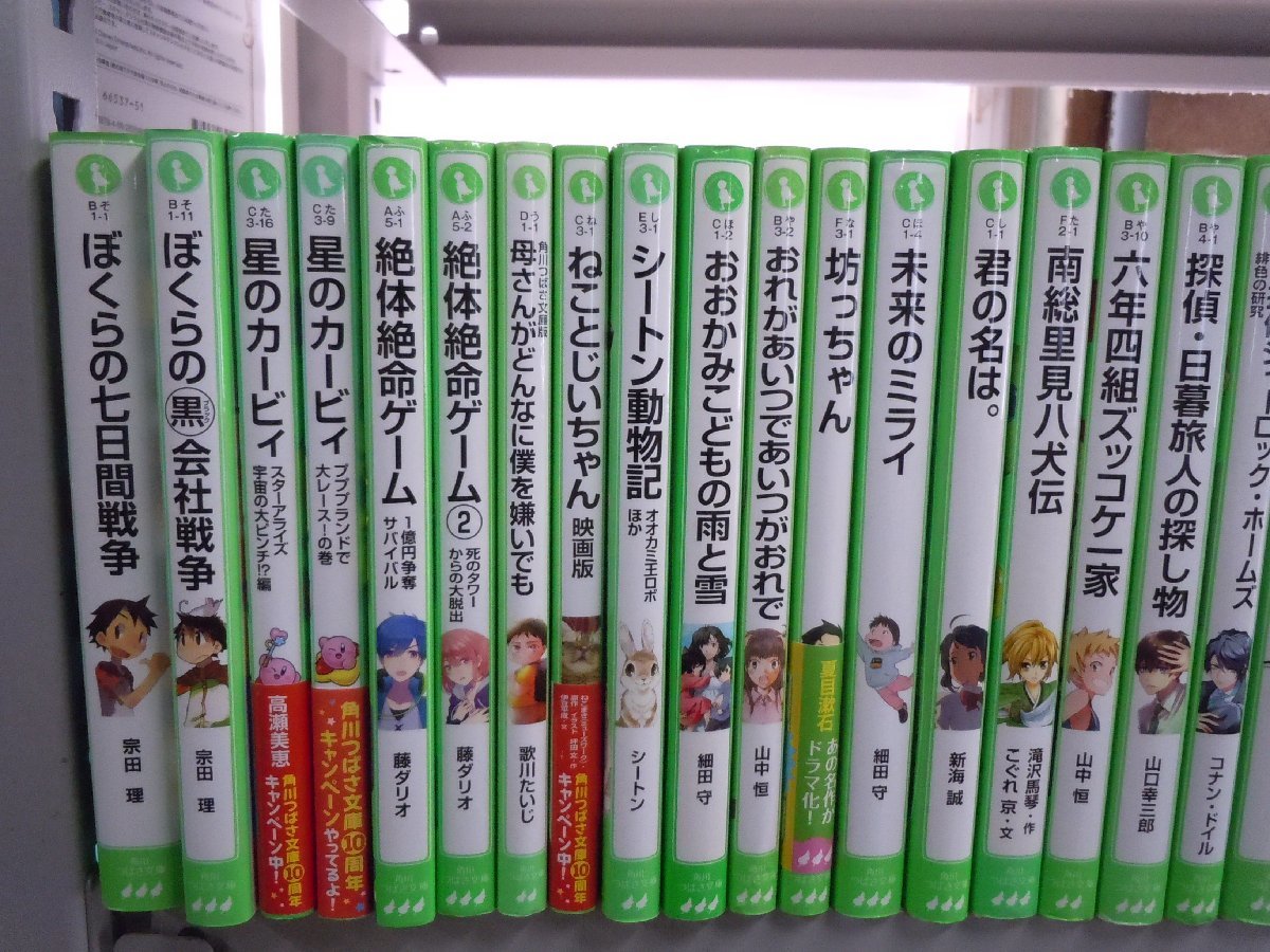 【児童文庫】《まとめて73点セット》星のカービィ/オンライン/ムーミン/名探偵コナン/鬼滅の刃/絶体絶命ゲーム/幕末ヒーローズ 他_画像2