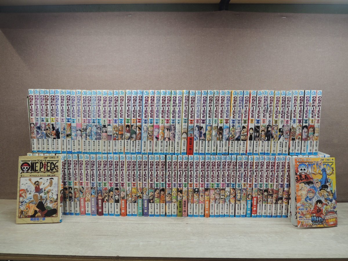 【コミック全巻セット】 ONE PIECE ワンピース 1巻～107巻 尾田栄一郎 ジャンプコミックス－送料無料 コミックセットー_画像1