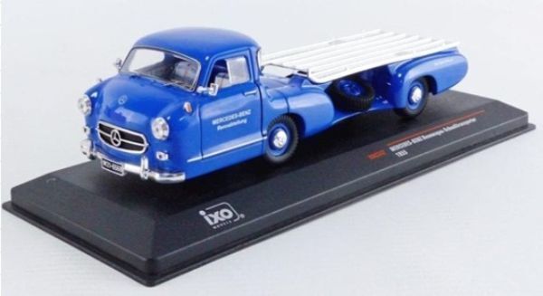 【イクソ】 1/43 メルセデス・ベンツ レーシングカートランスポーター 1955 Blaues Wunder [RAC342]★未開封新品！