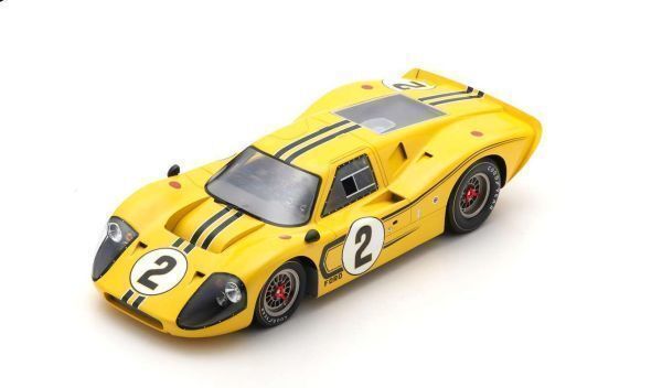 △【スパーク】 1/18 Ford GT40 Mk IV No.2 4th 24H Le Mans 1967 B. McLaren - M. Donohue [18S681]★未開封新品！