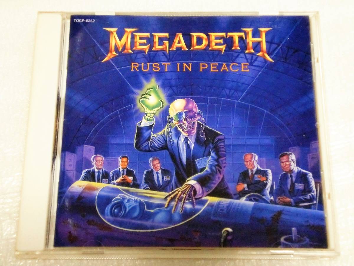 ヤフオク Cd Megadeth メガデス Rust In Peace ラストイン