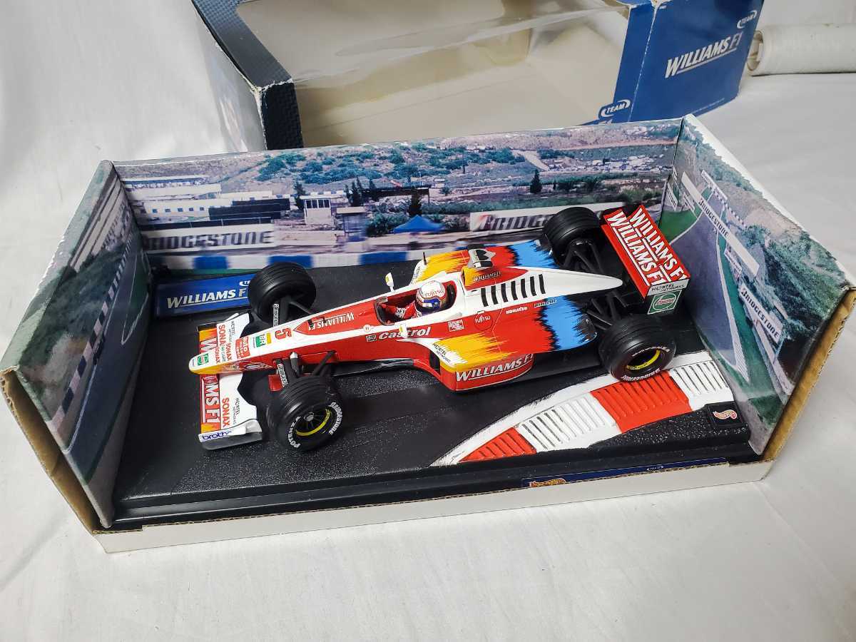 ウィリアムズ FW21 ホットウィール 1/18 WILLIAMS F1 FW21 No5 Alessandro Zanardi Hot Wheels★ma-00　_画像4