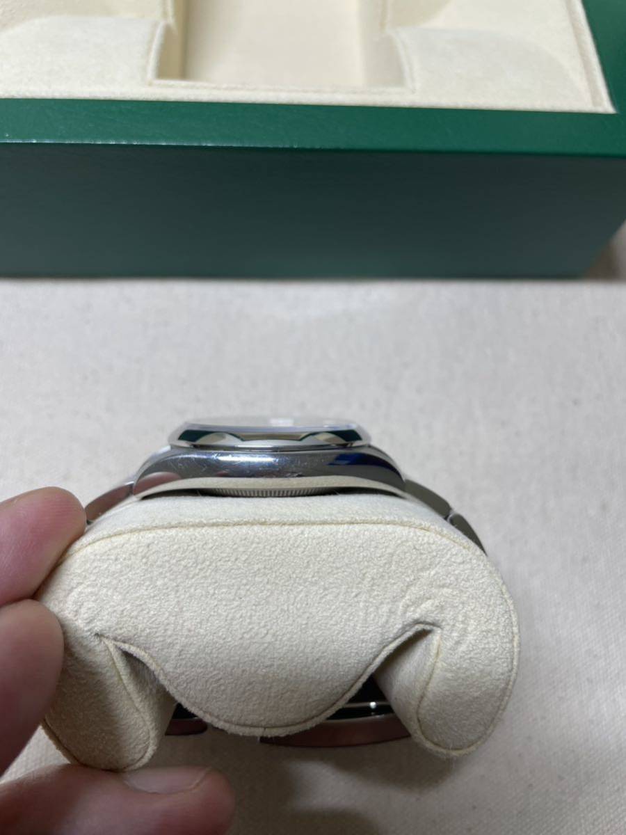 [ beautiful goods, rare goods, private person ] Rolex oyster Perpetual 114200 Random number olive green 34mm
