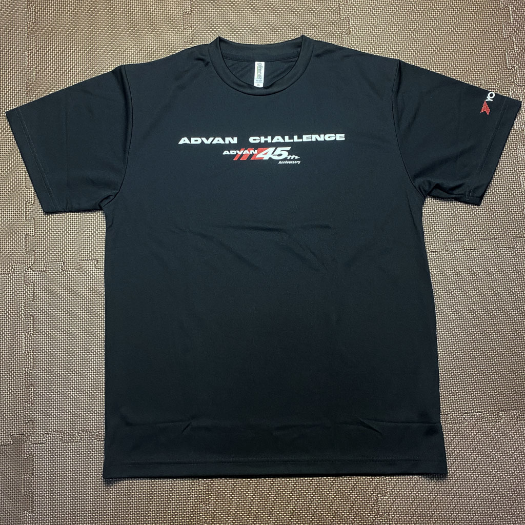 ADVAN 45th Anniversary　Tシャツ　LLサイズ　glimmer製　限定品　YOKOHAMA　ヨコハマタイヤ_画像2