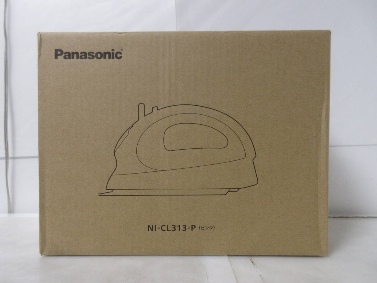 ★新品 パナソニック カルル NI-CL313(P)[ピンク] 1年保証 2023年製 コードレススチームアイロン ハイパワーで軽量コンパクト QSの画像2