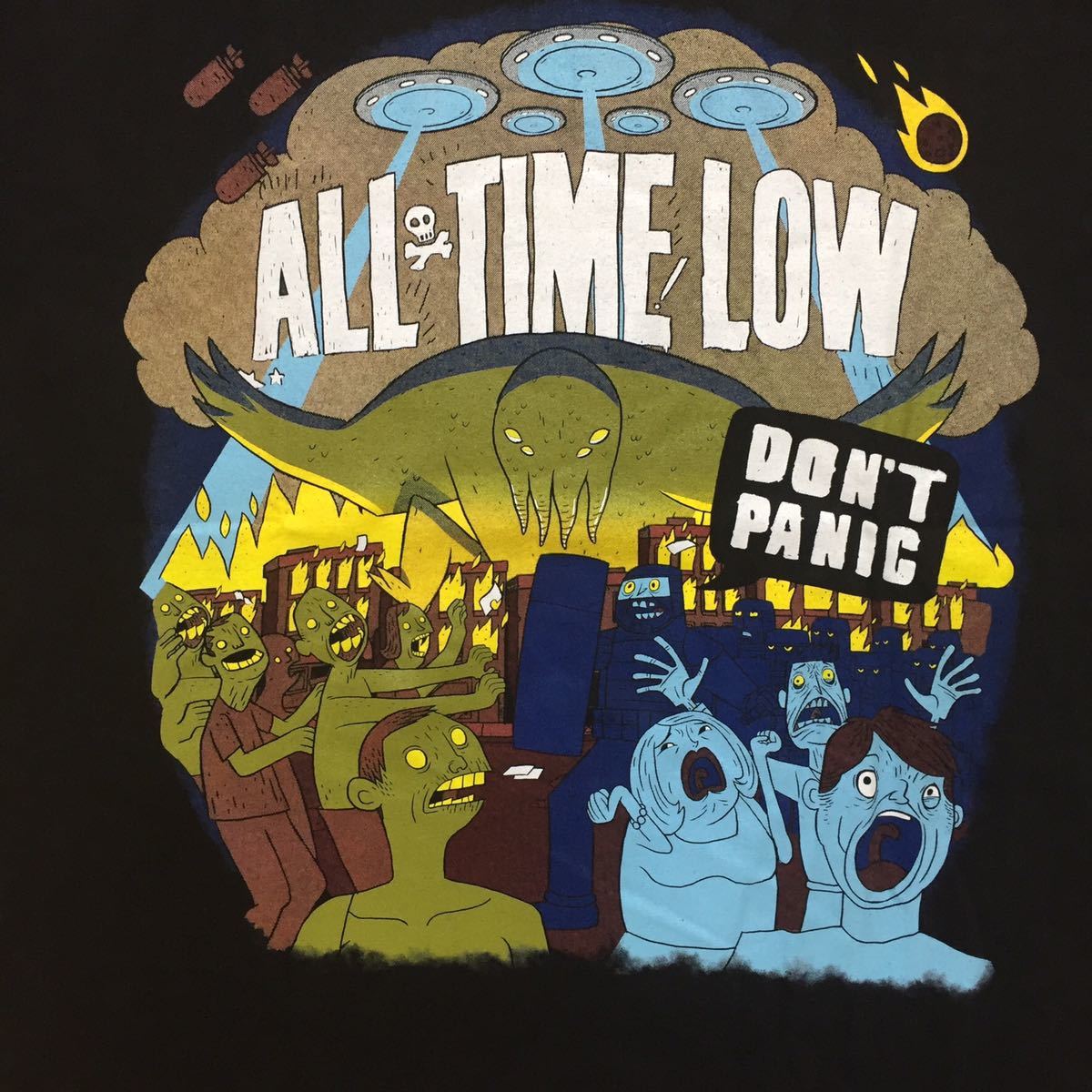 バンドTシャツ オールタイムロウ(All Time Low)新品 Mの画像2