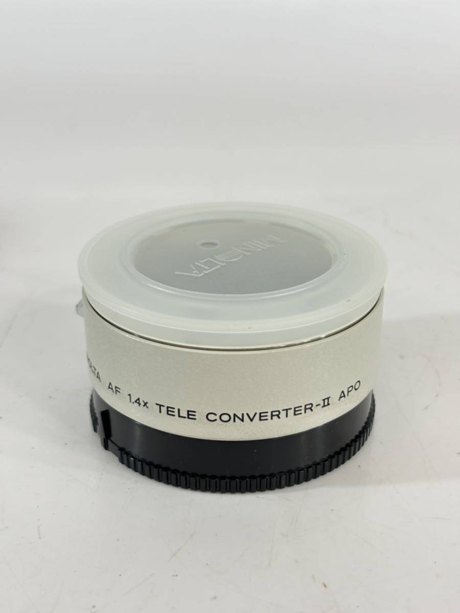 MINOLTA ミノルタ　AF 1.4× 2× TELE CONVERTER-II テレコンバーター　apo 　レンズ_画像2