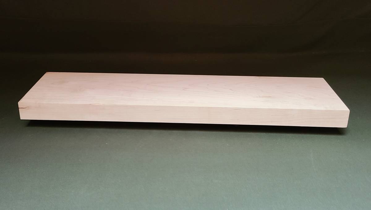 メープル ◆ 無垢板 プレナー加工品 希少 楽器材 看板板 小物 銘木 DIY ◆（510）_画像3