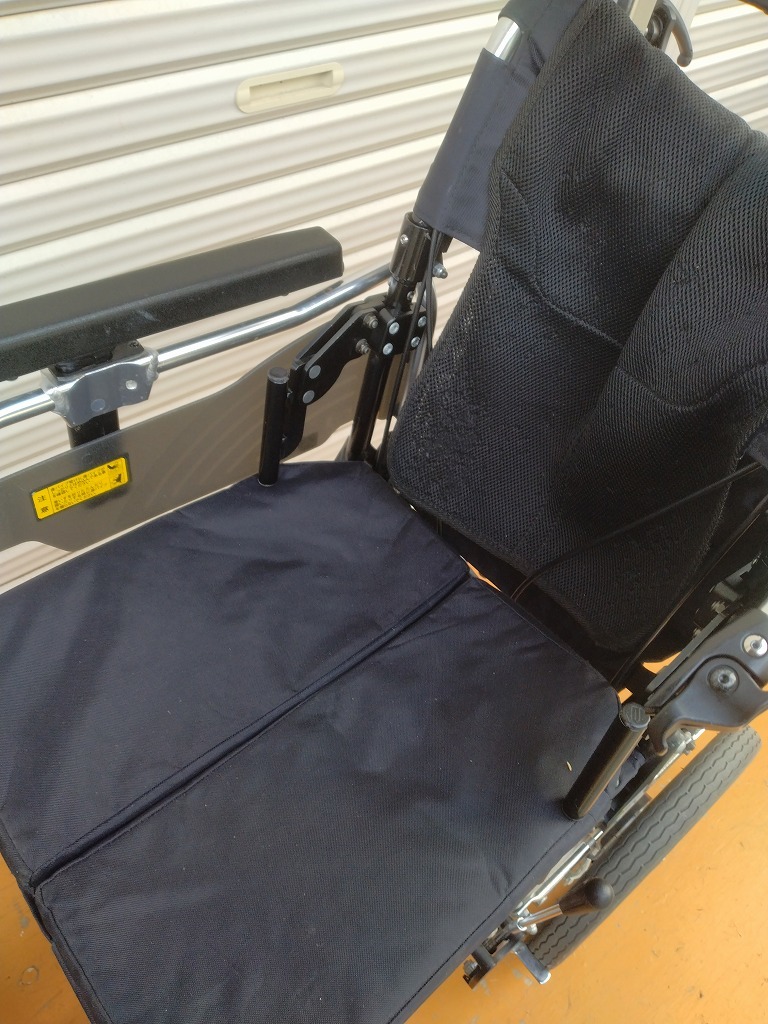 KS-24-0202-09　骨盤サポートシートなし　背もたれ代用品　介助用車椅子 スキットプラス SKT_Plus ABS_画像5