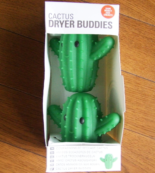 新品☆洗濯物ふんわり☆サボテン ドライヤーボール　kikkerlandキッカーランドCactus Dryer Buddiesカクタスドライヤーバディーズ乾燥機_画像2