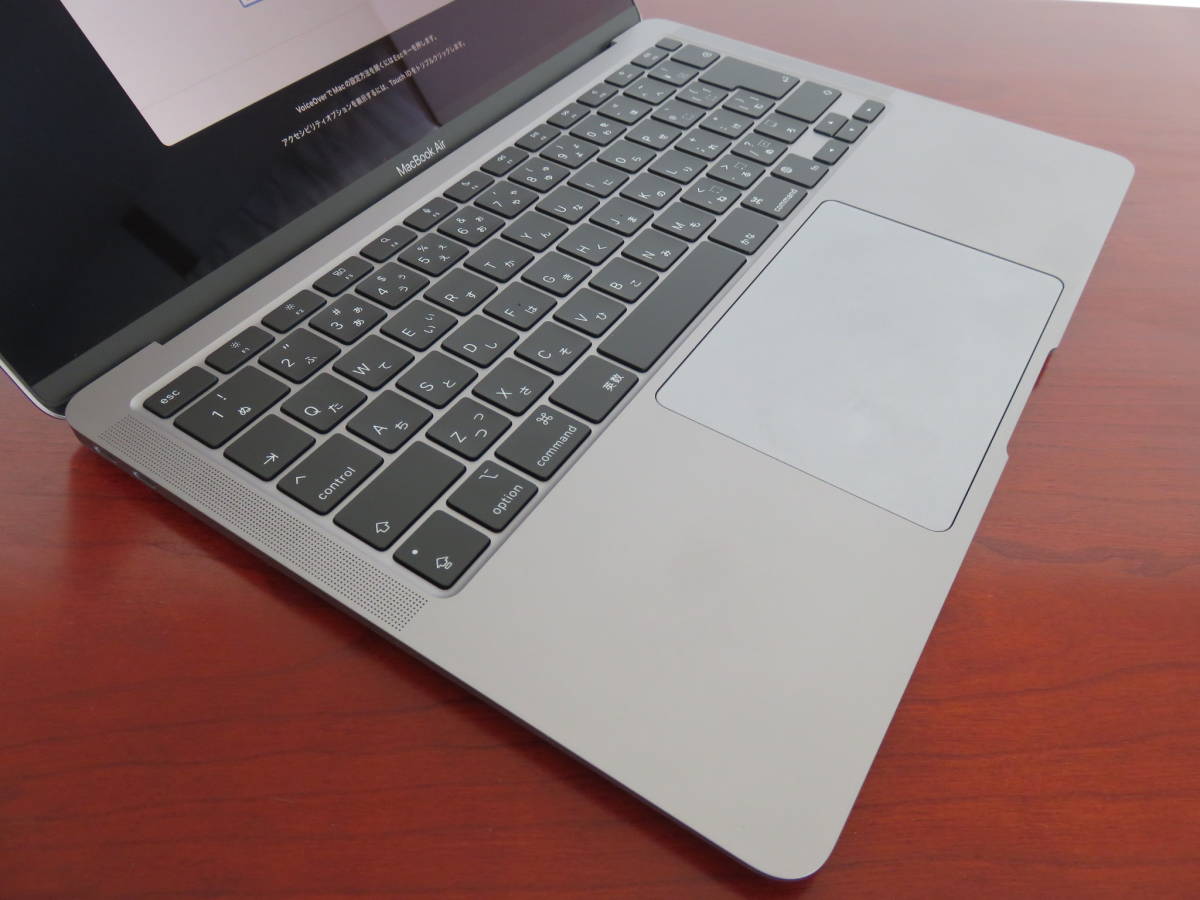 ★ ほぼ未使用！バッテリー新品！Apple MacBook Air M1 13インチ A2337 8GB/256ＧＢ シルバー ★_画像5