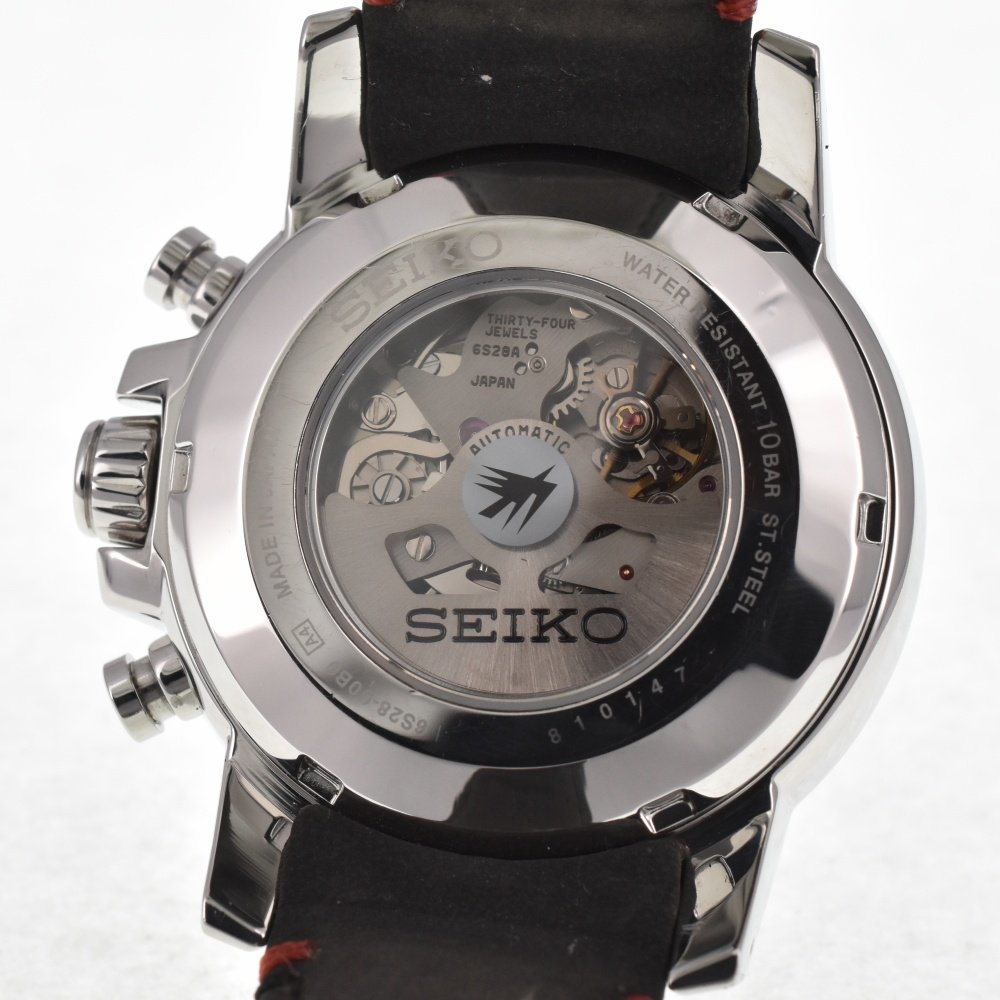 ベルト訳あり セイコー SEIKO SAGH005/6S28-00B0 ブライツ フェニックス クロノグラフ 自動巻き メンズ L#129041_画像6