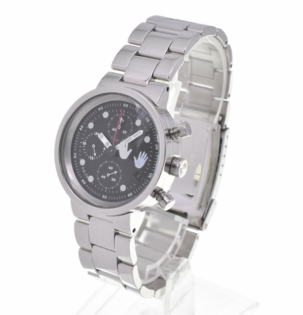 ☆未使用品【GSX】ジーエスエックス SMART no.73 208 URBAN CHRONO GSX208X クォーツ メンズ F#116535_画像2