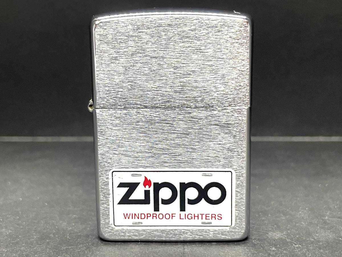 ZIPPO ジッポ ナンバープレート柄 WINDPROOF LIGHTER ライターの画像2