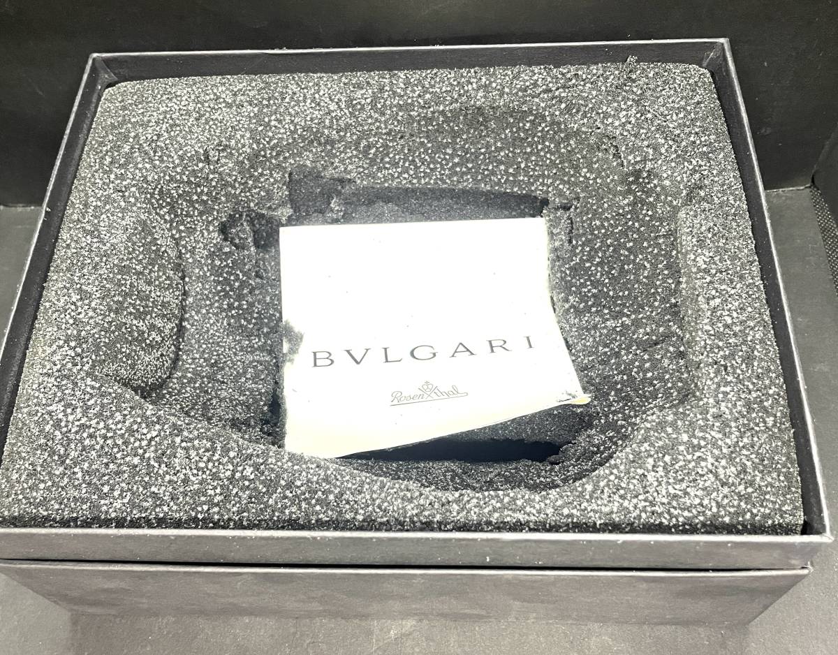 【未使用保管品】BVLGARI ブルガリ / Rosenthal ローゼンタール 花瓶 置物 現状品 M-103_画像9