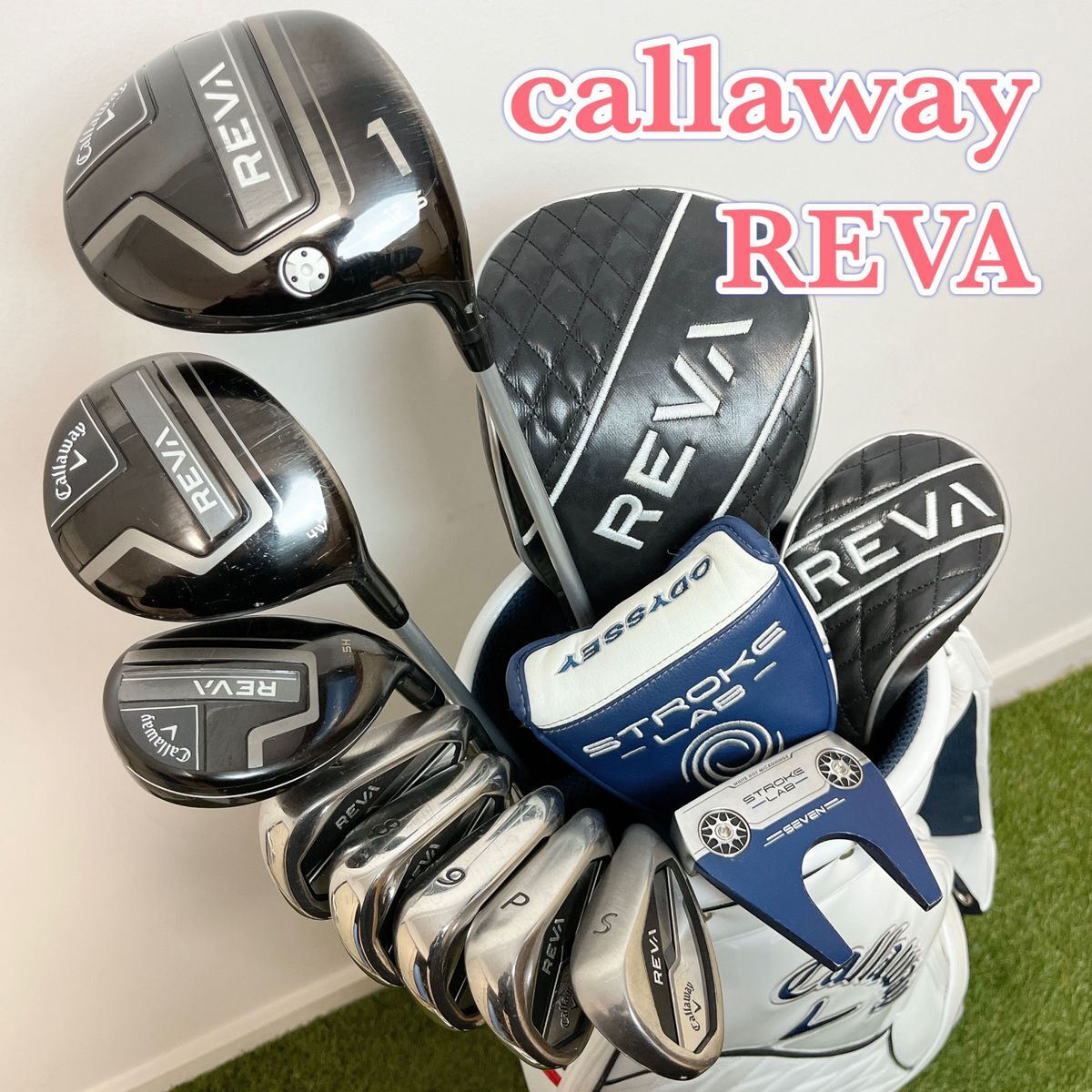 Callaway キャロウェイ REVA レヴァ レディース クラブ セット 9本 キャディバッグ