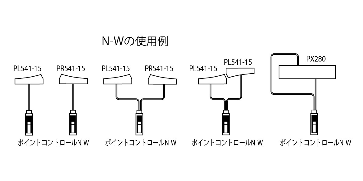 トミックスTOMIX　ポイントコントロールボックスＮ-Ｗ 5532 (セット同梱用、標準カラー　水色)　新品未使用_画像3