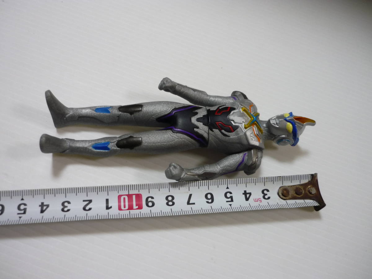 [管01]【送料無料】ソフビ ウルトラマンエックス エクシードエックス 約14cm 2015 ウルトラマン バンダイ フィギュア 円谷プロ_画像9