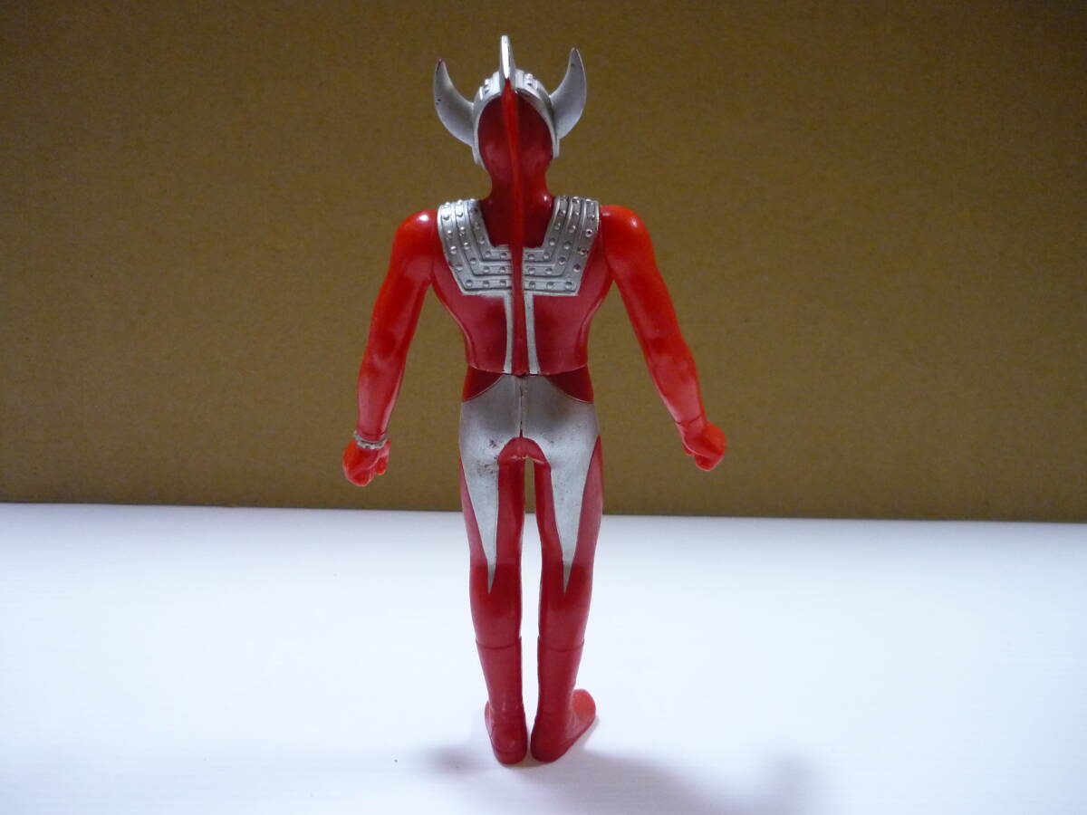 [管01]【送料無料】ソフビ ウルトラマンタロウ 約16cm ウルトラマン フィギュア 円谷 特撮 バンダイ 当時物_画像6