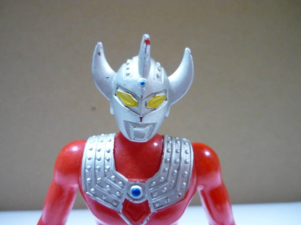 [管01]【送料無料】ソフビ ウルトラマンタロウ 約16cm ウルトラマン フィギュア 円谷 特撮 バンダイ 当時物_画像2