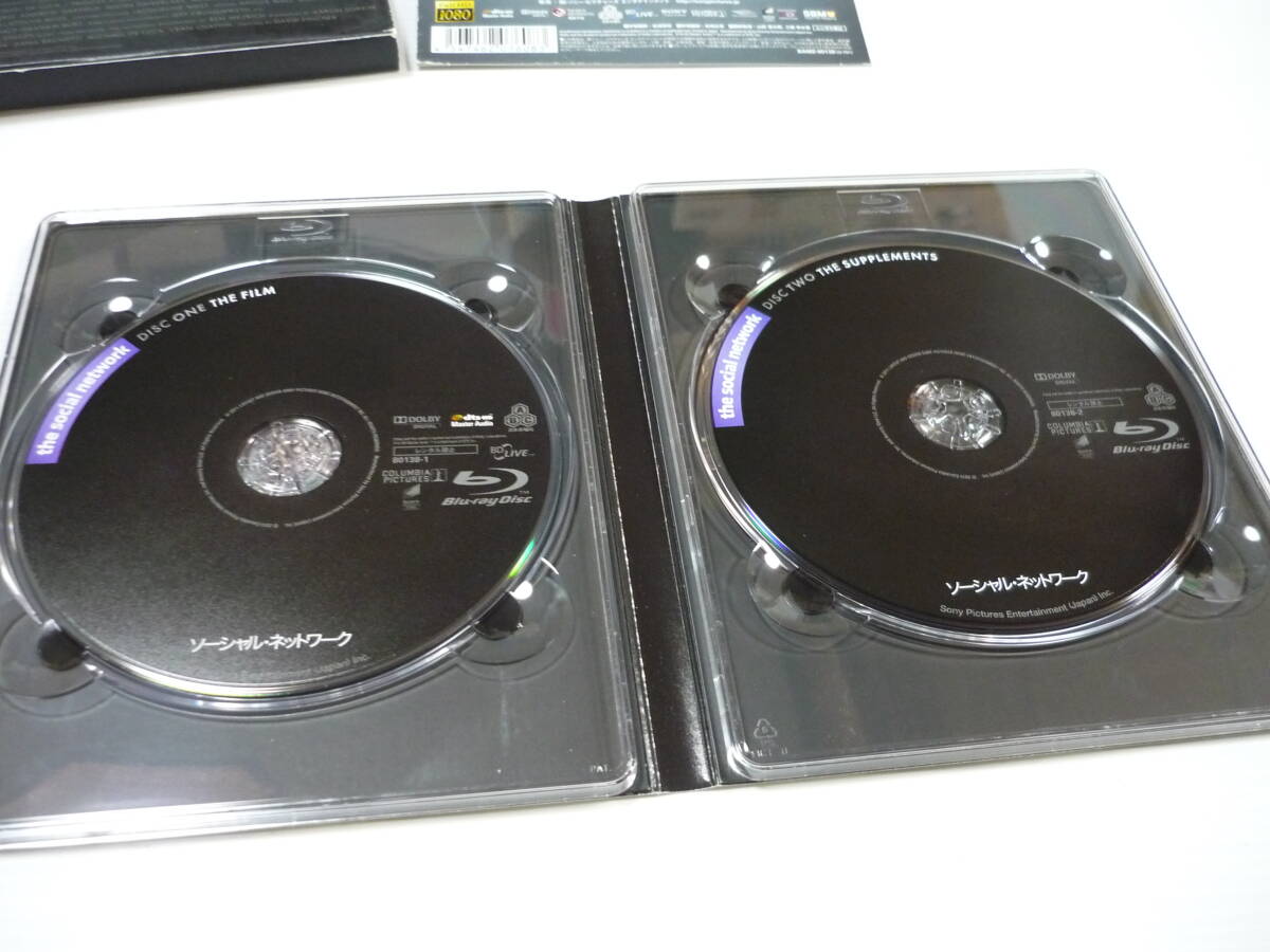 [管00]【送料無料】Blu-ray 2枚組 ソーシャル・ネットワーク デラックス・コレクターズ・エディション 洋画 映画 デヴィッド・フィンチャー